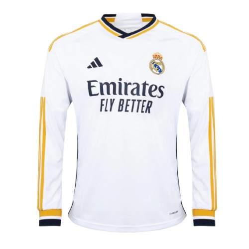 Maillot de foot Real Madrid Luka Modric #10 Domicile 2023-24 Manche Longue